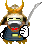 Samouraï rigolant