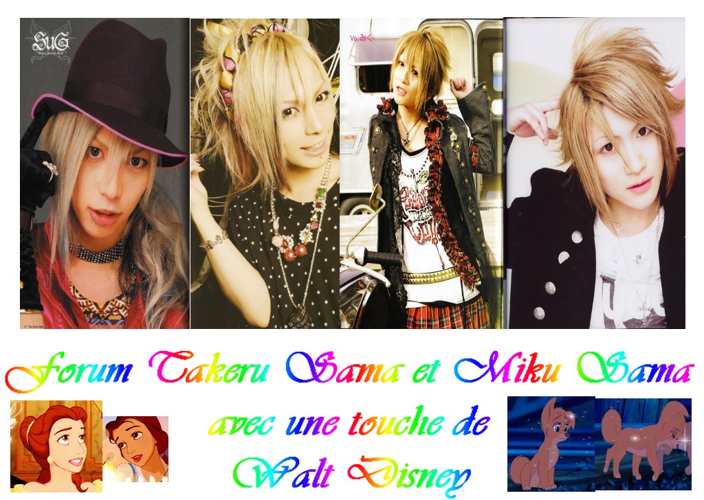 Forum dédier à Takeru Sama et Miku Sama Index du Forum
