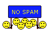 No spam !