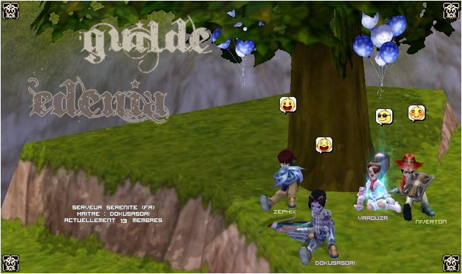 Guilde Edenia Index du Forum