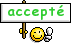 accepté