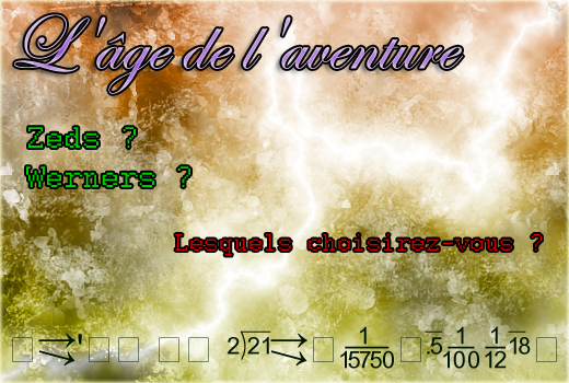 L'âge de l'aventure Forum Index