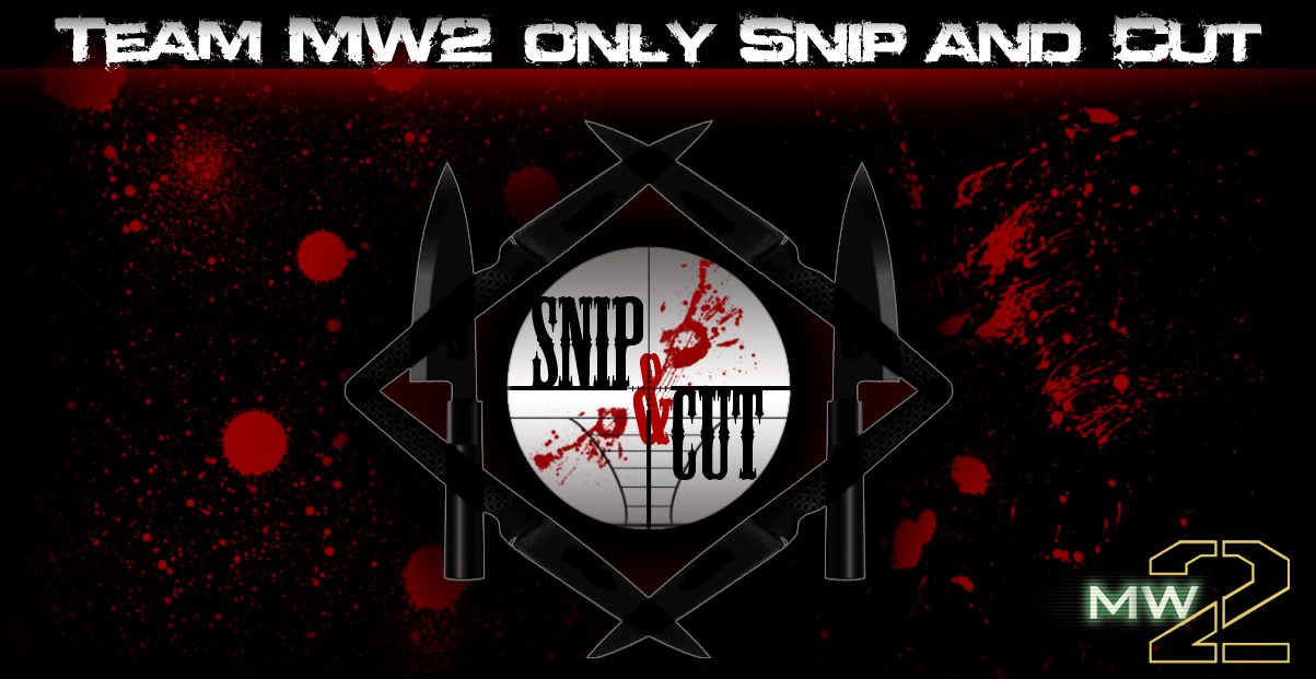 Snip and Cut : Team MW2 sur PS3 Index du Forum