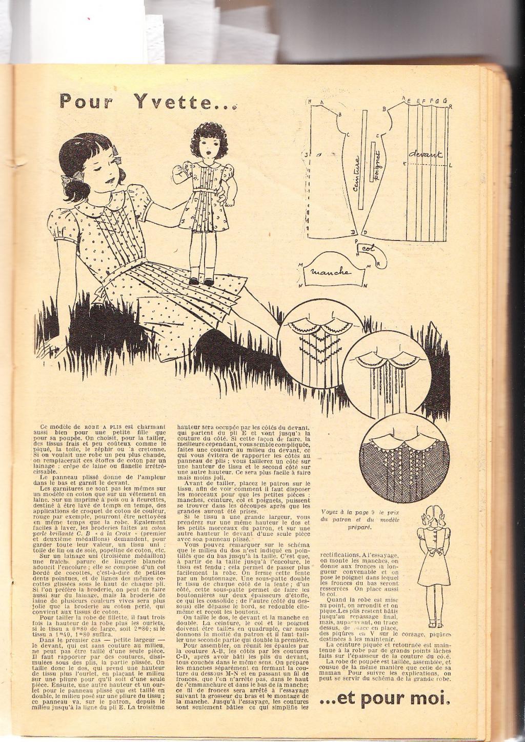 poupée Gégé années 50 Yvette avec habits d'origine 32 cm
