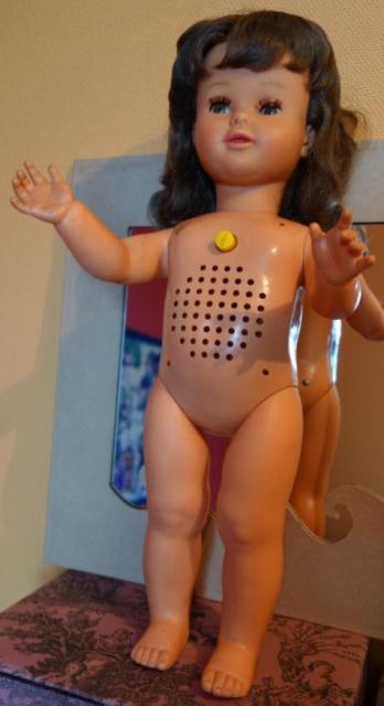 Poupée Raynal Parlante Vintage - Corps Moulé Japon 1968 - Tête Mireille