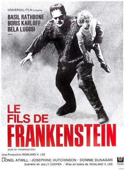 frankenstein rencontre le loup garou jaquette