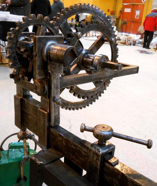 Ancien Tour D'Horloger - Matériel D'Atelier Vintage - Pour Réparation Et Collection