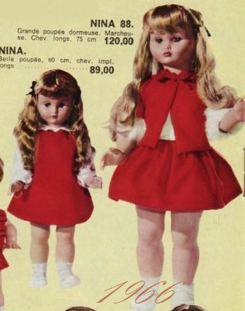 Poupée D/130 – Bella – 1965-1968 – Ma collection de poupées