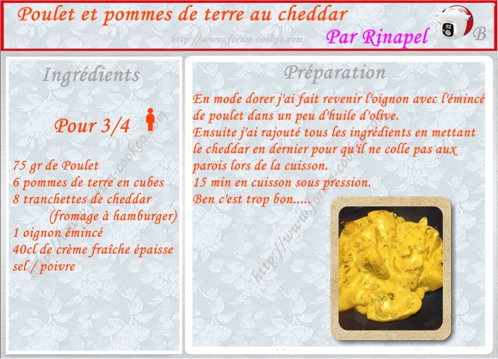 Plein de recettes spéciales Cookeo ici Arrow