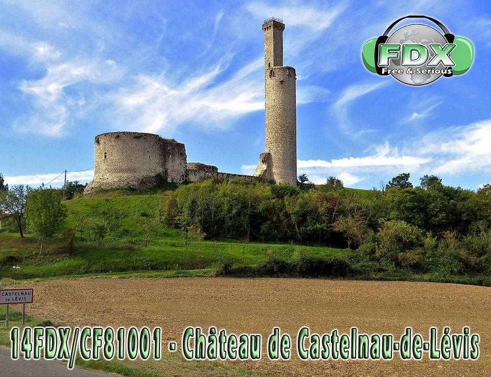 TECHNIQUERADIODXPARTAGE 14FDX/CF81001 Château de CastelnaudeLévis TECHNIQUERADIODXPARTAGE 14FDX/CF81001 Château de CastelnaudeLévis