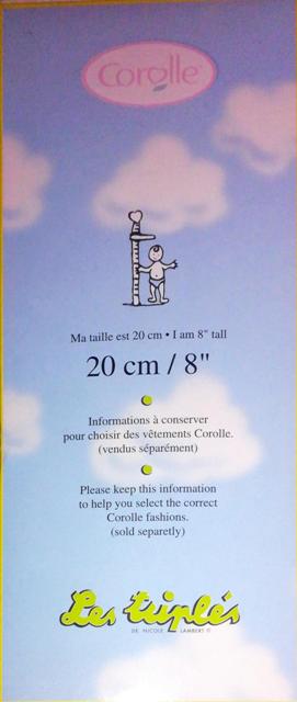 LOT DE 3 Poupées LES TRIPLES de COROLLE Bon Etat d'Usage EUR 40,00
