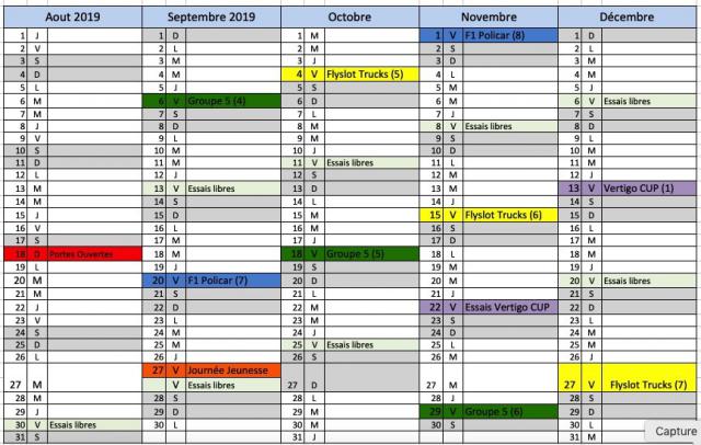 AGENDA SRCM second semestre 2019. Calendriersrcm2019-567c3df