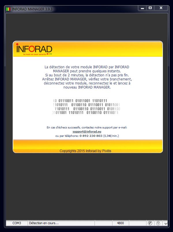 TÉLÉCHARGER MISE A JOUR INFORAD K1