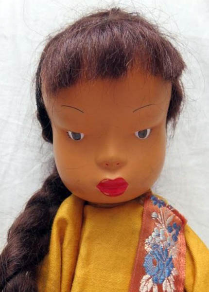 Poupée Figurine Asiatique Piya ChuanSatira – Art Factory Thaïlande 39 Cm