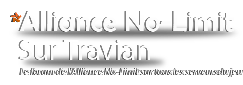 alliance no-limit Index du Forum