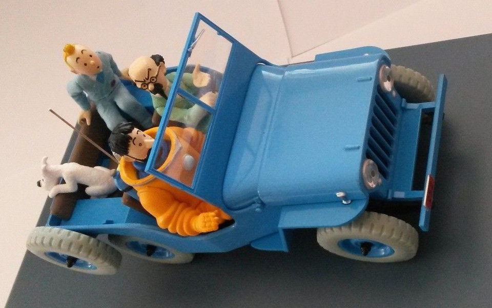 voitures tintin altaya