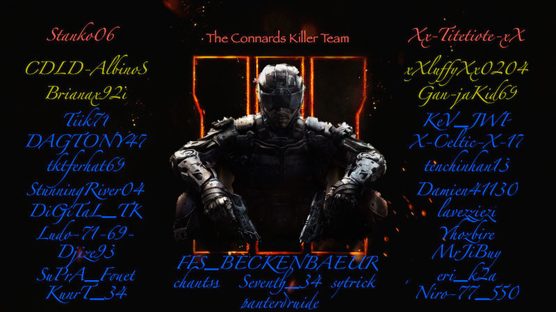 The Connards Killer Team Index du Forum