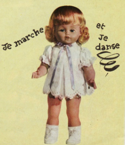 Poupée Gégé Blondinette la poupée qui marche - Lot 157 - De Baecque et  Associés