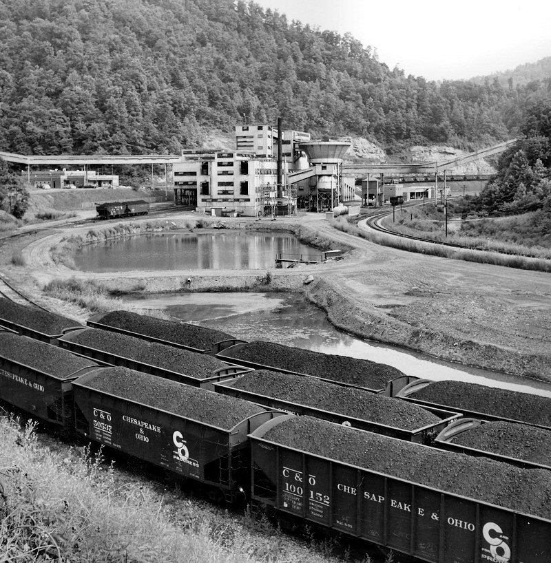 Le Forum US Photos du triage charbon de Clifton VA.