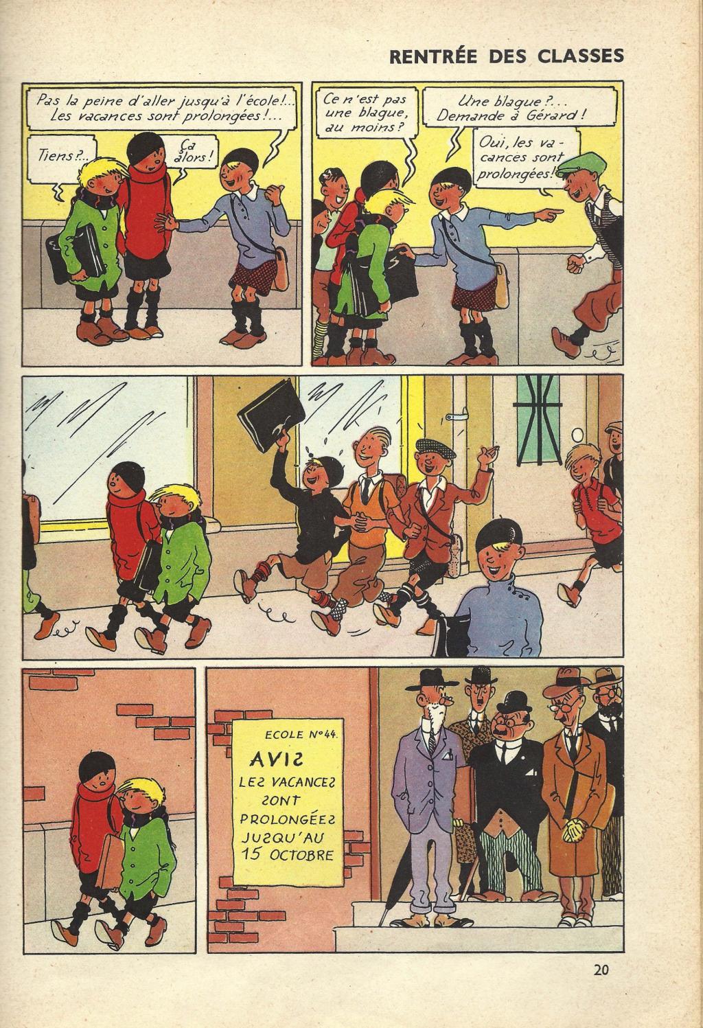 Les Aventures De Tintin Quelques Inédits De Quick Et Flupke 