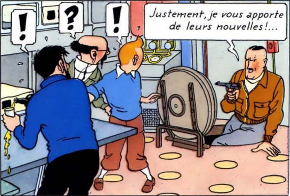 dans quel album tintin rencontre haddock