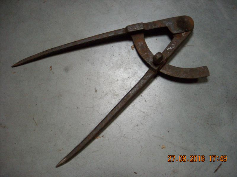 Ancien Compas Outil Signé - N°67 - Instrument De Dessin Industriel - Occasion