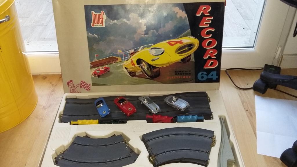 Coffret Jouef Record 64 – Circuit électrique Années 60 Avec Transformateur Réf396