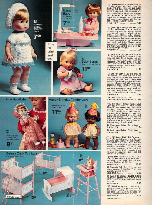 PAR AMOUR DES POUPEES 1977 CATALOGUE JC PENNEY