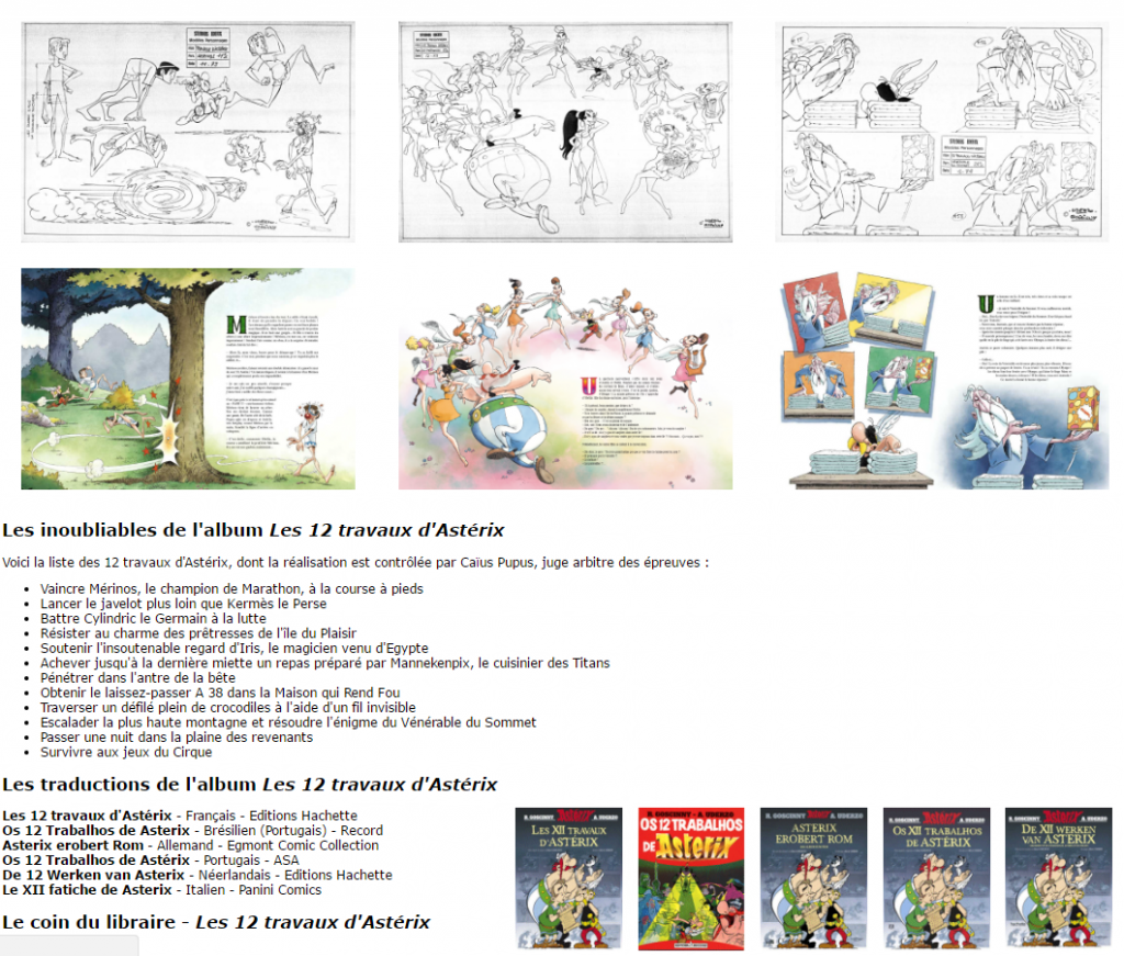 la vie est faite de rencontres asterix