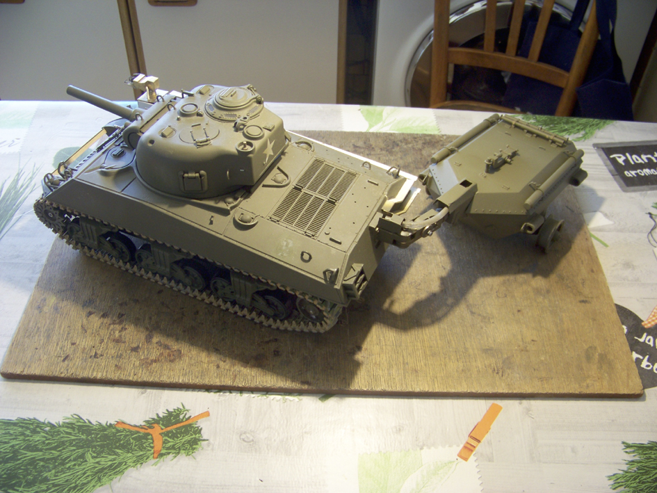 Sherman M4 " Crocodile " 1/16 Heng Long et Scratch 103_3702-4b91e55