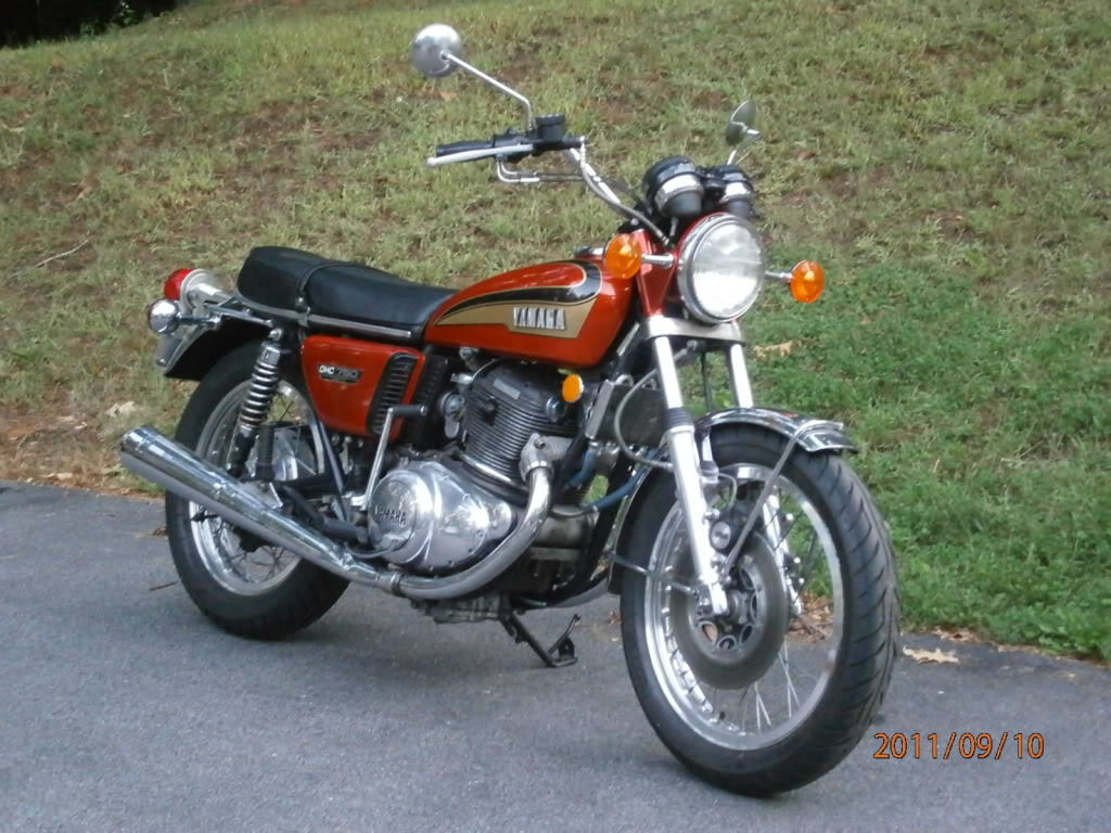 moto yamaha 750 tx