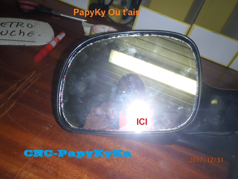 PapyKy, Remplace vitrre & rétroviseur porte AVG de S4. Pc310031-53b1ed7