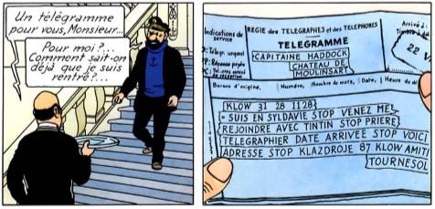 rencontre tintin capitaine