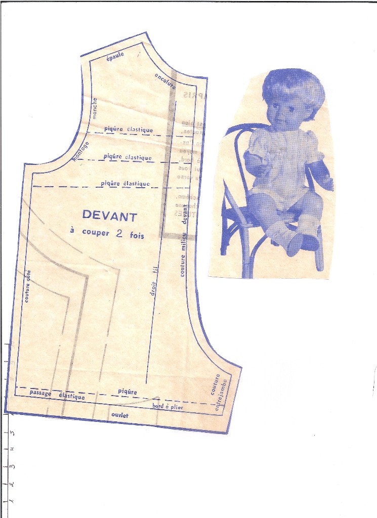 Page De Poupées Modes Et Travaux Mai 1974 – Modèles Marie-Françoise Et Jean-Michel, Occasion Vintage