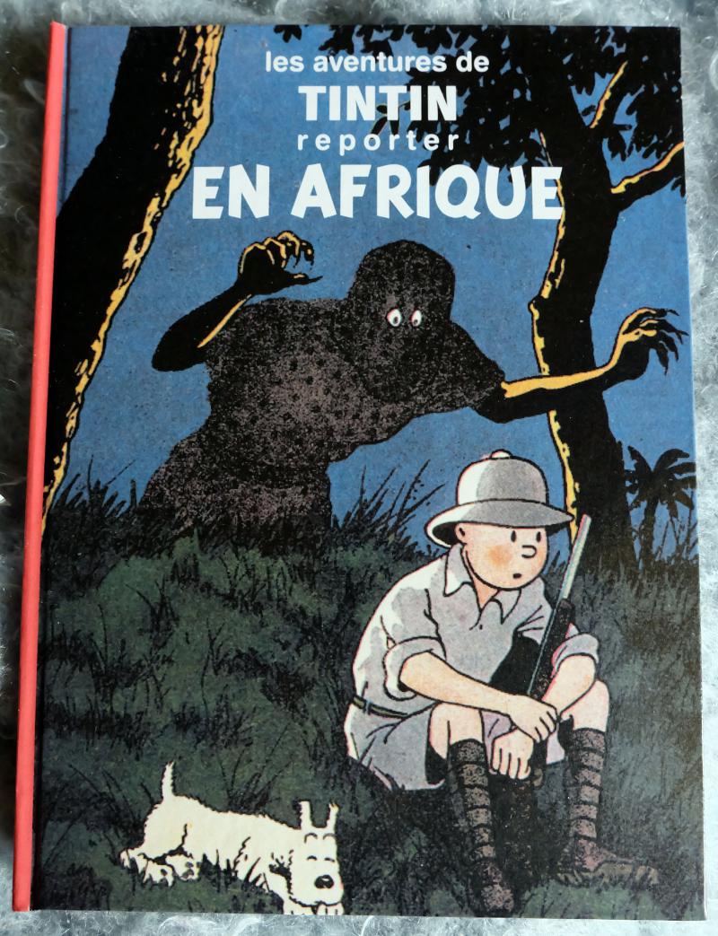 Tintin au Congo à poil