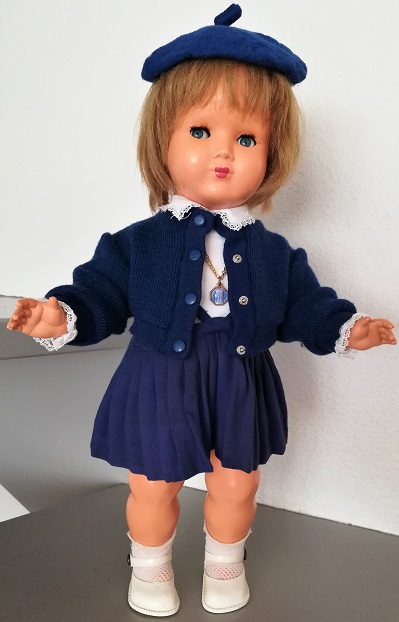 Poupée ancienne Gégé Corinne Petite fille de France en