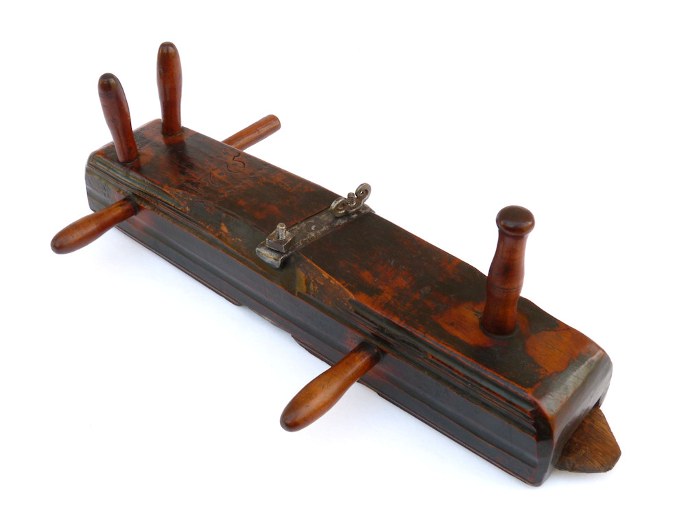 ANCIEN PETIT RABOT Fonte Metal - Goldenberg - Outil De Menuisier Bois - EUR 10,00 - FR