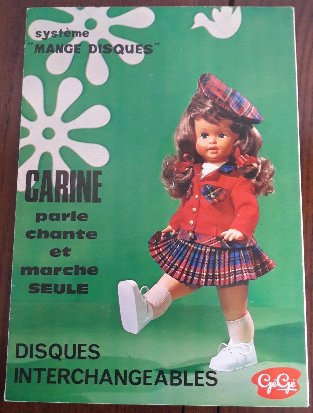 PAR AMOUR DES POUPEES :: CARINE, 54 cm, 1970, GÉGÉ