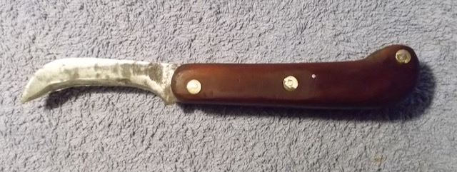 N°026 ANCIEN OUTIL de CORDONNIER Bourrelier Sellier Tapissier métier du