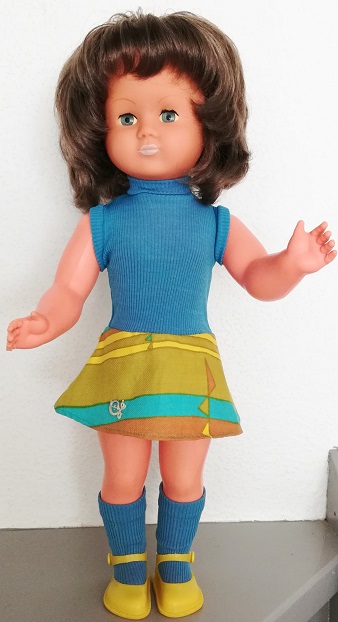 PAR AMOUR DES POUPEES :: NADETTE, 49 cm, 1960, GÉGÉ