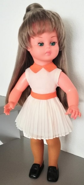 Poupée GEGE Caline Vintage 52 Cm - Années 70 - France - Tout D'origine (blonde)