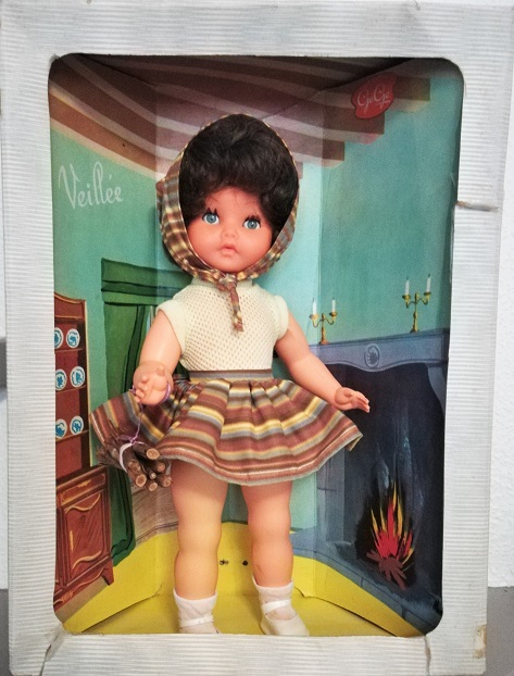 Poupée Gégé Caline SD8 - 32 Cm - Celluloïd - France - Vintage Années 60/70