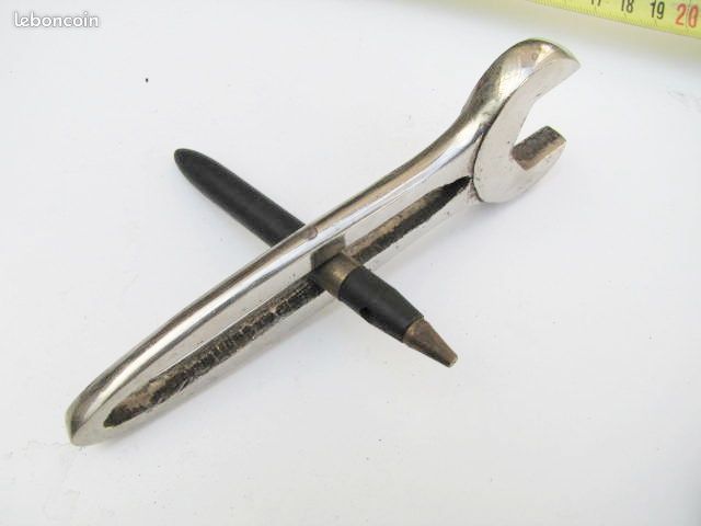 Clé Ancienne Pour Vélo Torpilleur - Outil D'atelier D'époque, Trouvaille Pour Voiture Ancienne