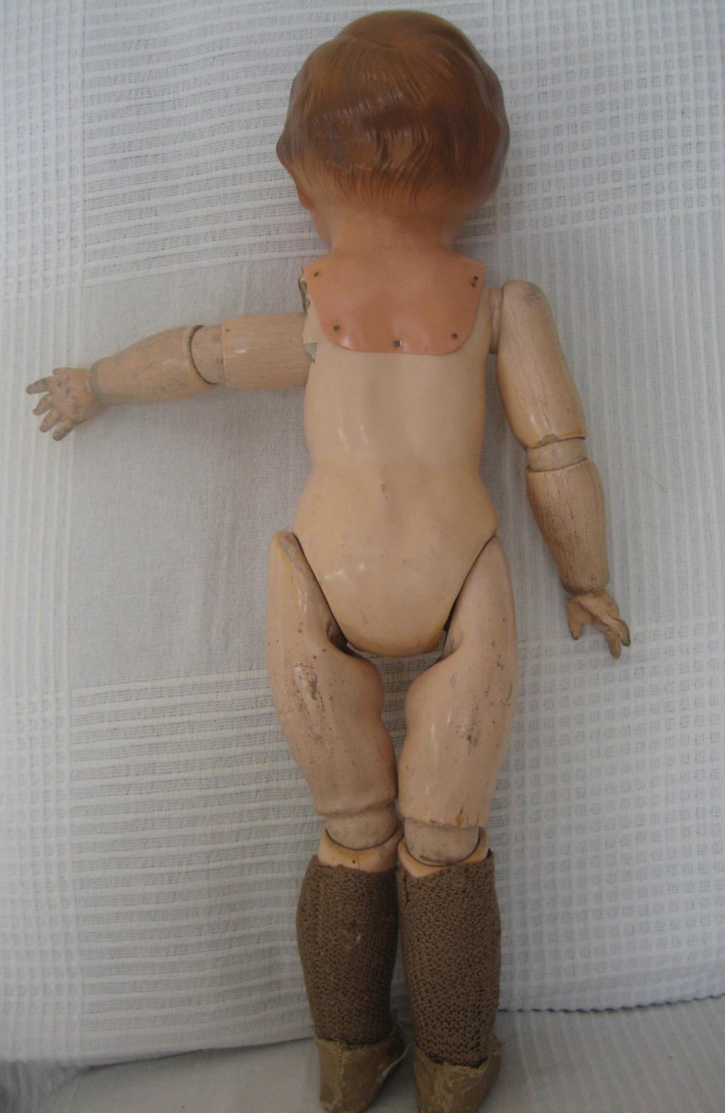 Ancienne Poupée Bella 27cm En Celluloïd – Yeux Bleus, Vintage