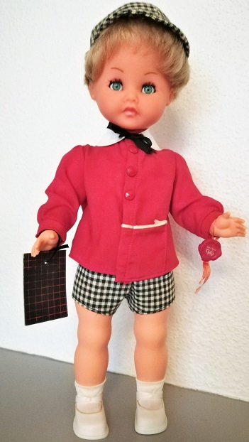 Poupée Gégé Caline SD8 - 32 Cm - Celluloïd - France - Vintage Années 60/70