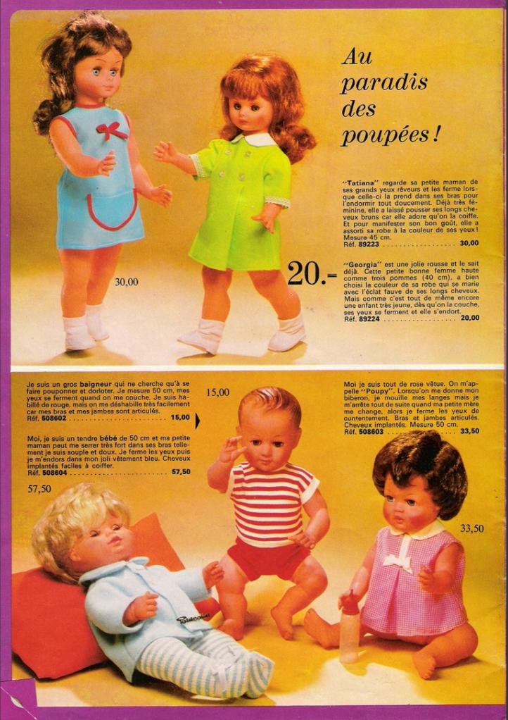 PAR AMOUR DES POUPEES 1970 GALERIES LAFAYETTE