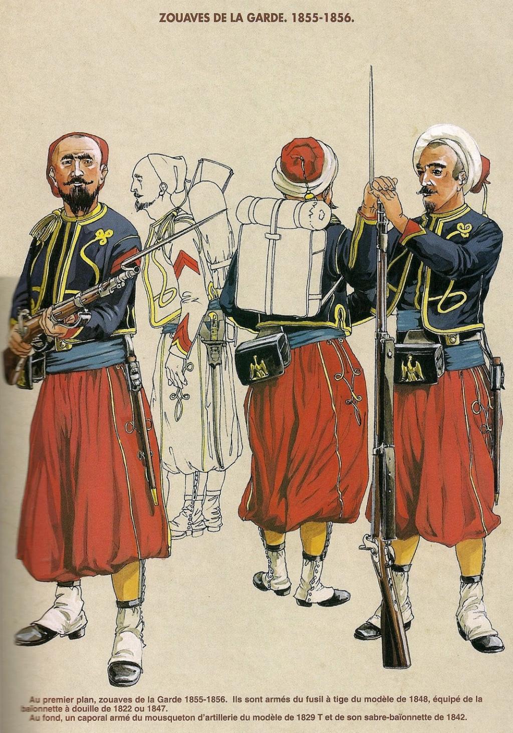 Metal Modeles - Figurine militaire miniature - Zouave en Crimée
