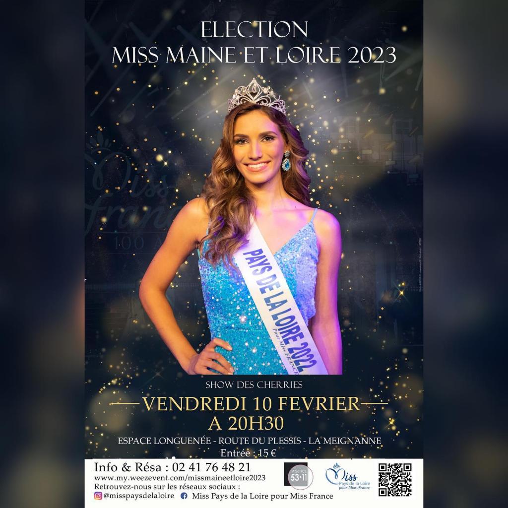 MISS & CIE ♔ Miss Maine et Loire 2023 Clémence Ménard