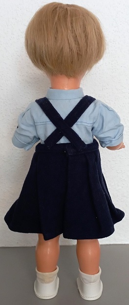 Tenue Gautier Languereau Pour Poupée Bleuette - Vintage, Fabrication Française