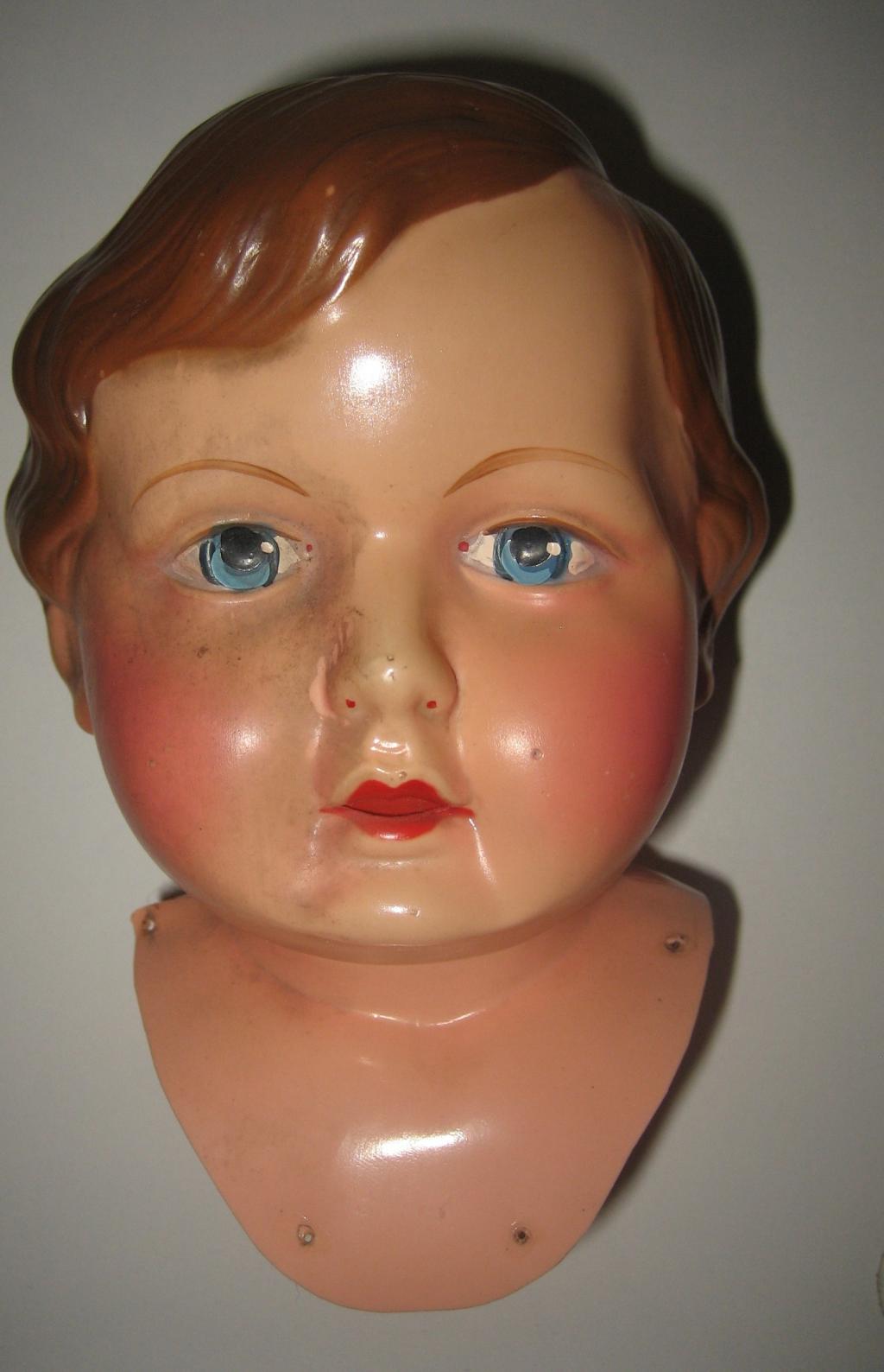 Poupée allemande ancienne rare 27 cm, papier mâché